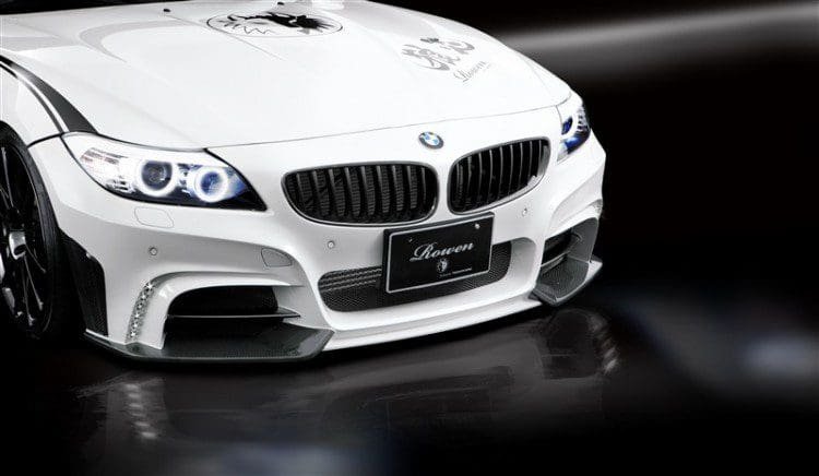 Rowen Front Bumper, FRP + Wet Carbon