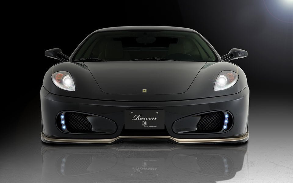 Rowen FRP/Carbon Front Spoiler for 2005-09 Ferrari F430