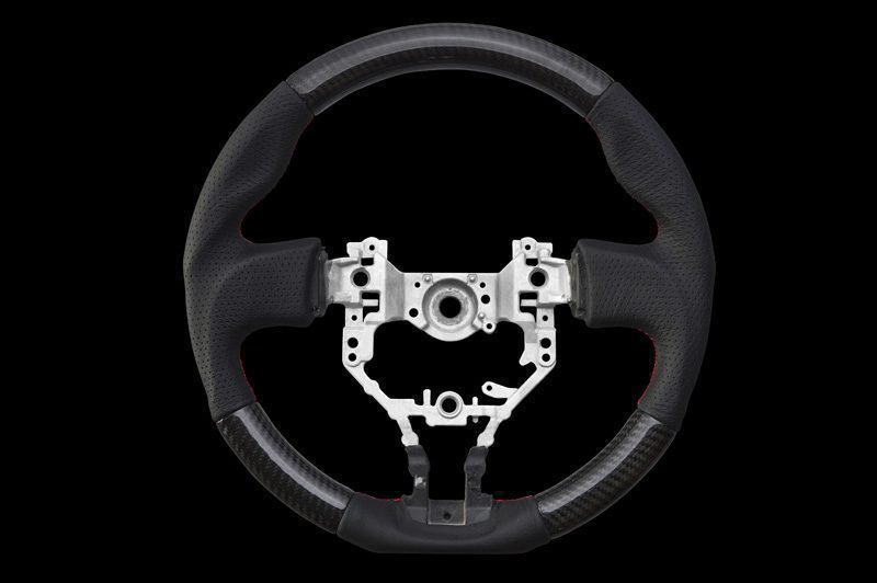 Rowen Original Carbon Steering Wheel for 2012-16 Toyota 86/Scion FR-S [ZN6] 1T009ST01RE/BK