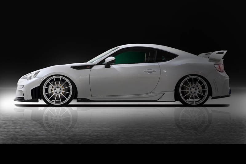 Rowen Wet Carbon Side Under Flap for 2012-16 Subaru BRZ [ZC6] 1T009J11