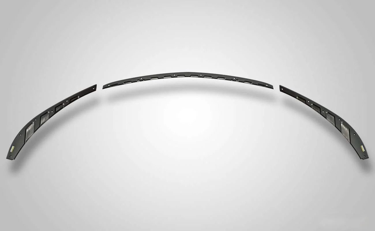 Scrape Armor Front Bumper Protection for C190 Mercedes-AMG GT-R