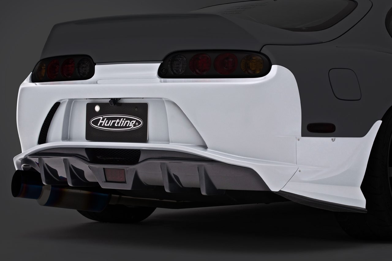 Solid & Joker Rear Bumper and Mudguard Set for JZA80 Toyota Supra [HAT-010]