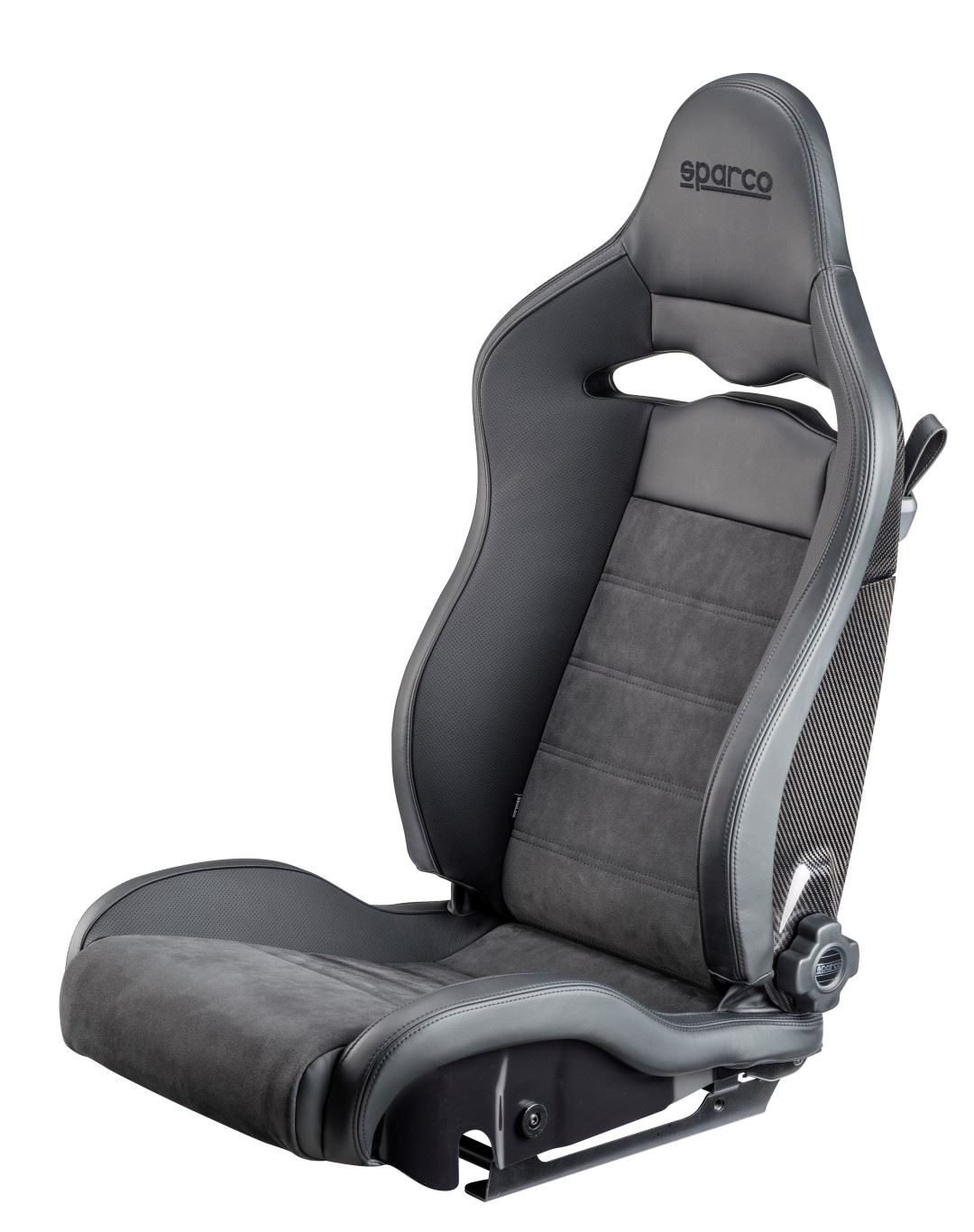 Sparco SPX Seat (right) in Black Leather & Alcantara