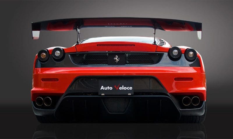 Super Veloce Racing Rear Bumper (FRP) For Ferrari F430
