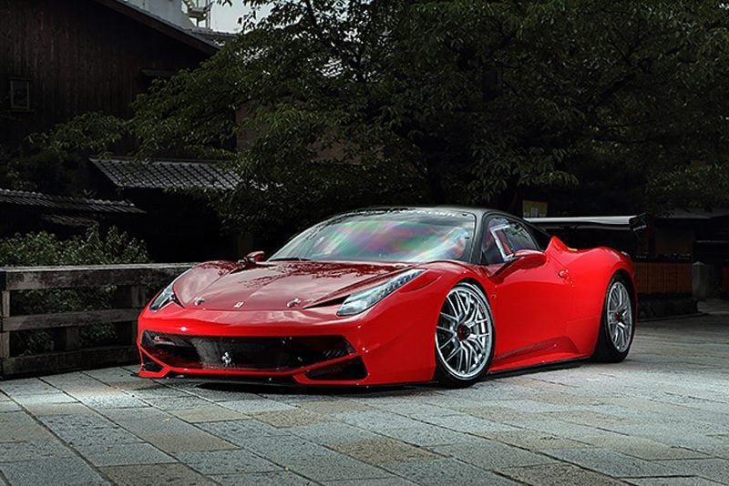 SVR Front Bumper (FRP) for Ferrari 458 Italia [ABA-F142]