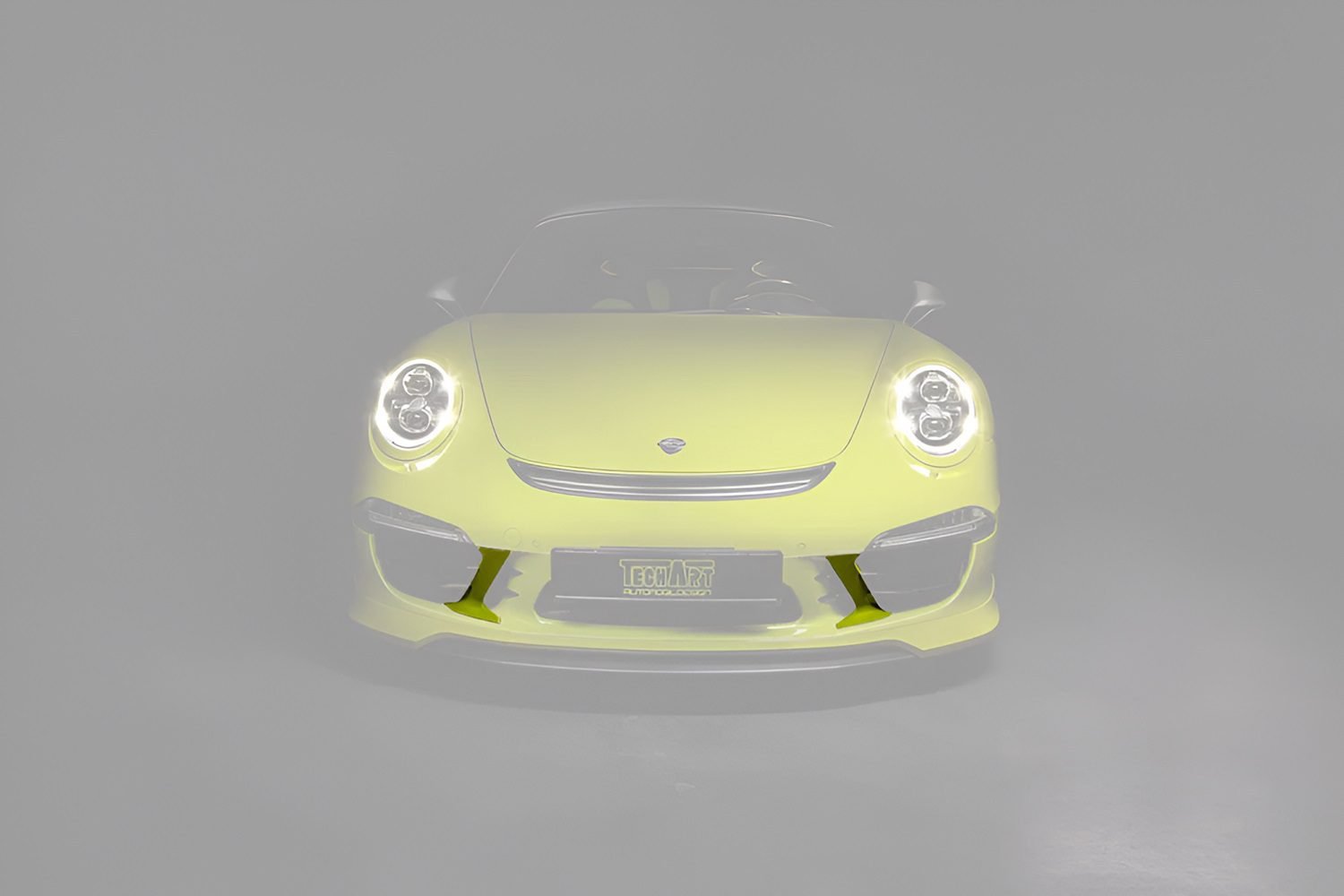 TECHART Front Bumper Aero Wings with Trim Bars for 991.1 Porsche 911 Carrera, S, 4 and 4S | Targa 4 and 4S [091.100.110.009/091.100.111.009]