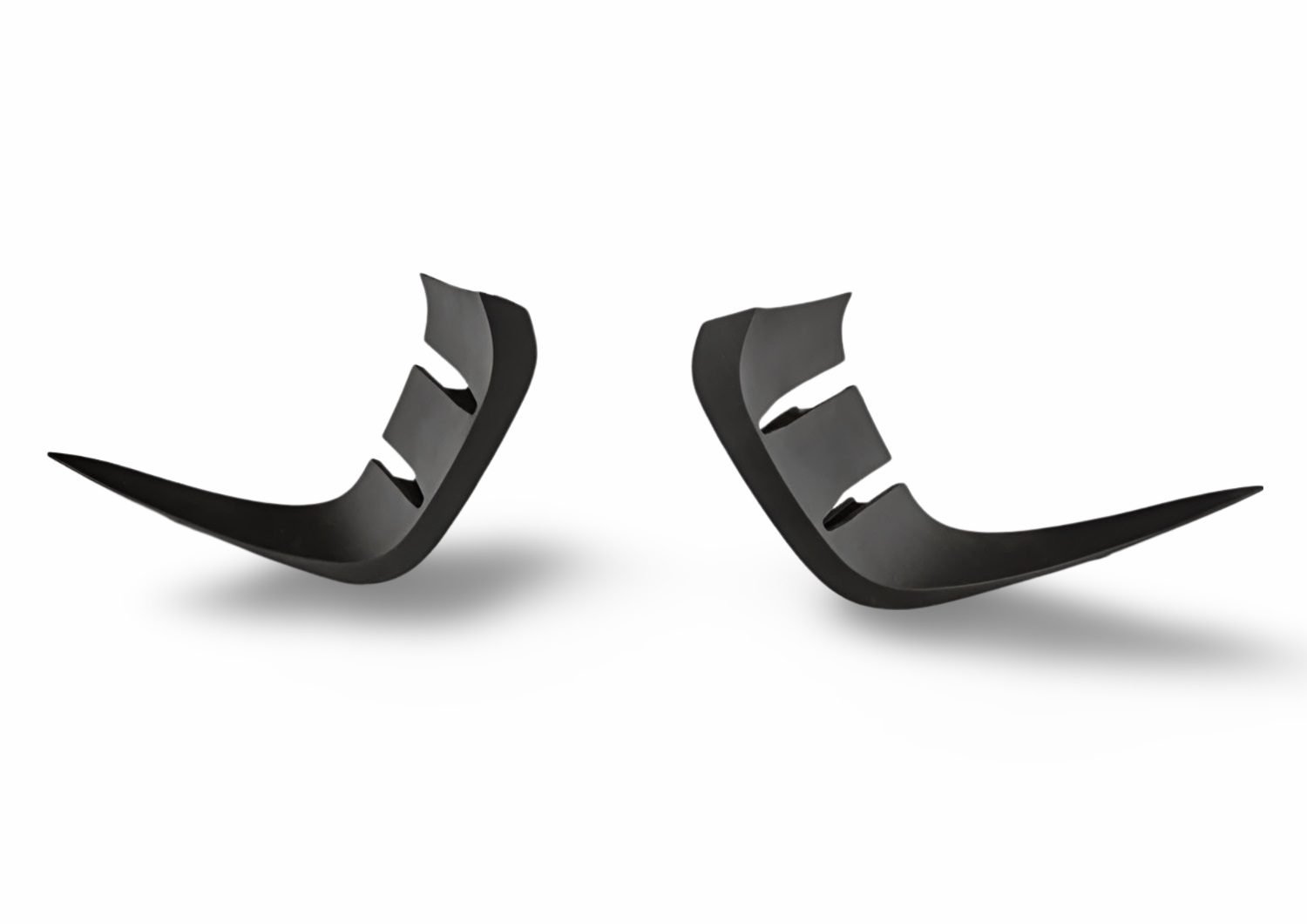 TECHART Front Bumper Aero Wings with Trim Bars for 991.1 Porsche 911 Turbo / S