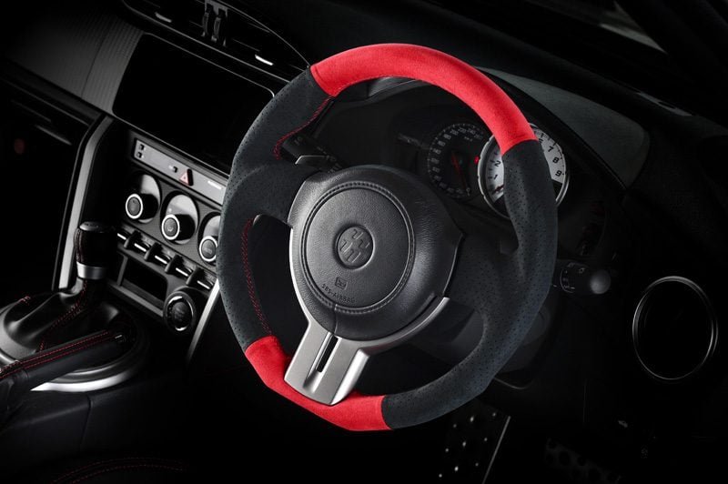 Tommy Kaira Original Alcantara Steering Wheel for 2012-16 Subaru BRZ [ZC6]