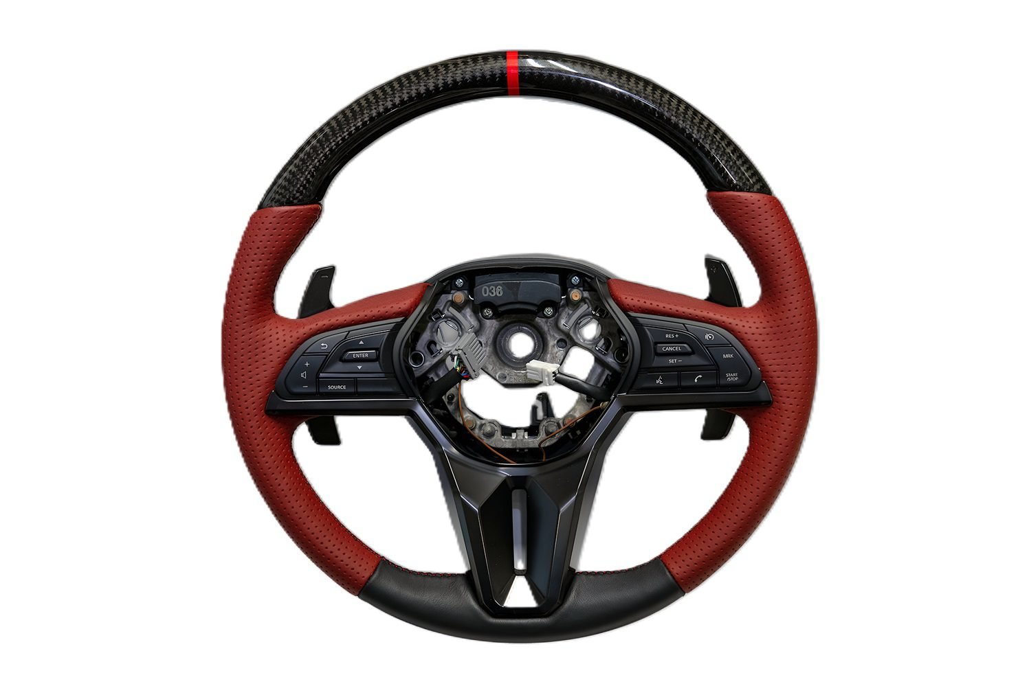 Top Secret Carbon Steering Wheel for R35-EBA Nissan GT-R