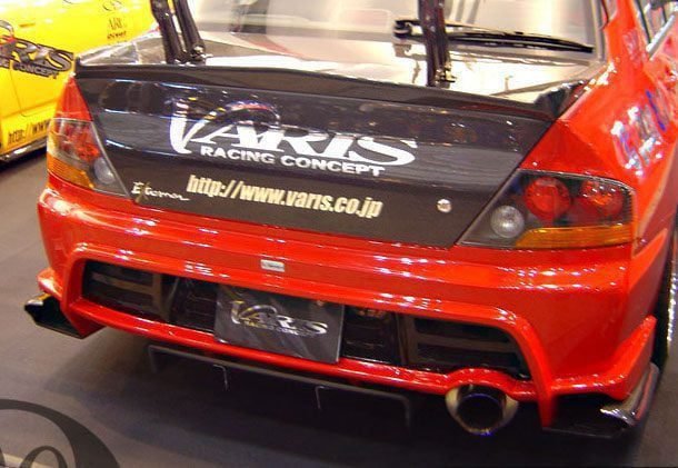 VARIS ’06 Super Taikyu Carbon Rear Vortex Generators for 2001-05 Mitsubishi Evo VII/VIII [CT9A] VAMI-071