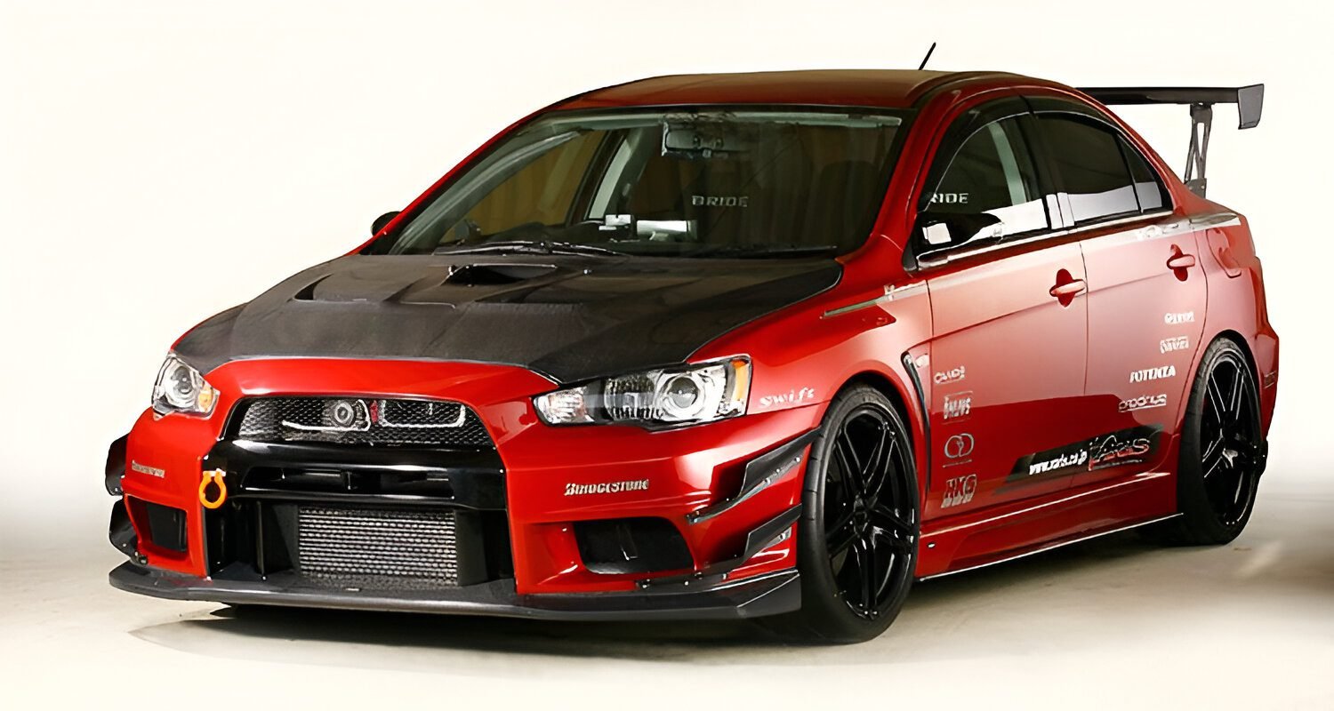Varis 09′ Front Bumper Ver.1 for CZ4A Mitsubishi Lancer Evolution X [VAMI-120/VAMI-121]