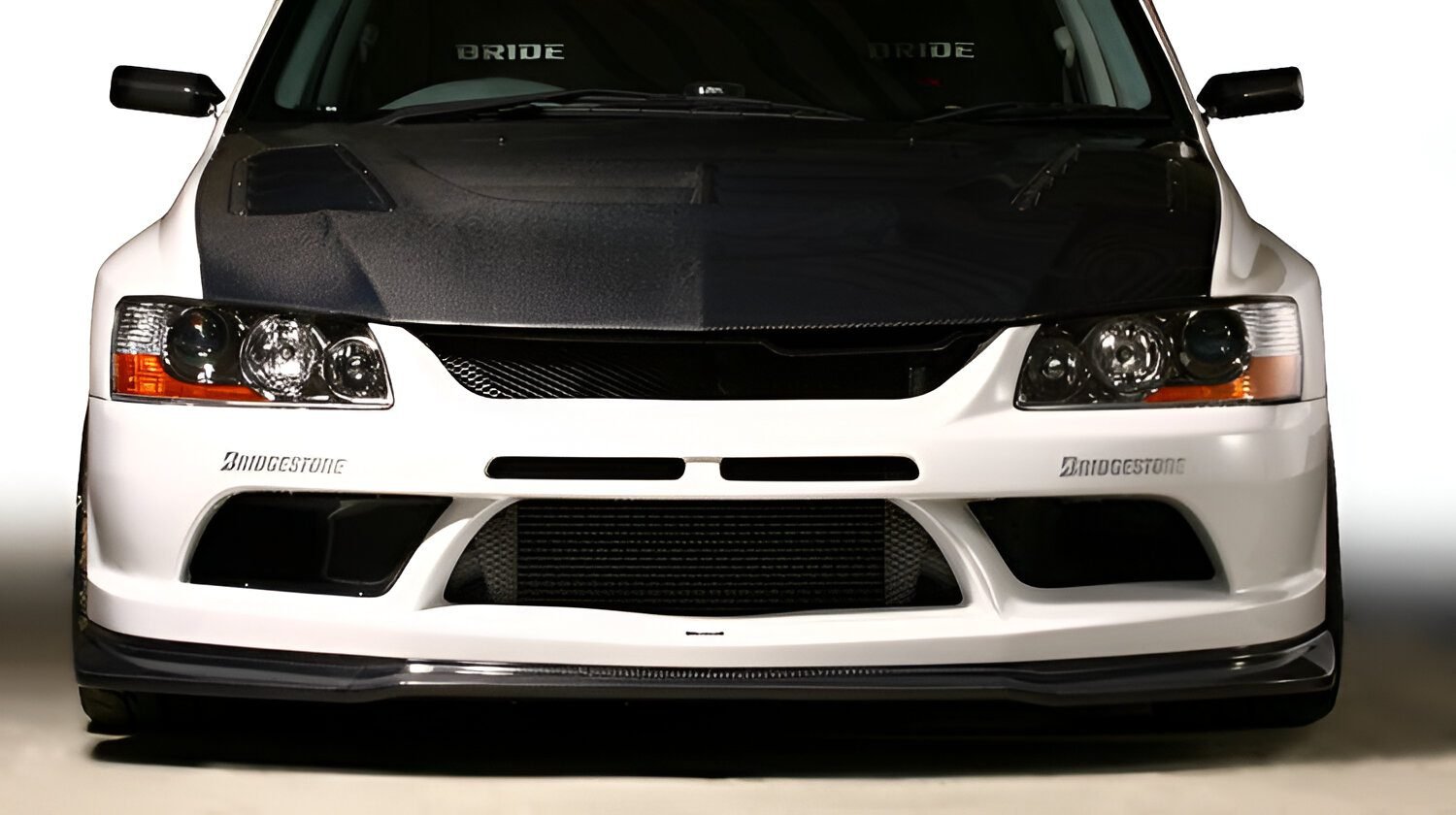 Varis ’09 Ver.2 Front Bumper w/ Underlip for CT9A Mitsubishi Lancer Evolution IX [VAMI-090/VAMI-091]