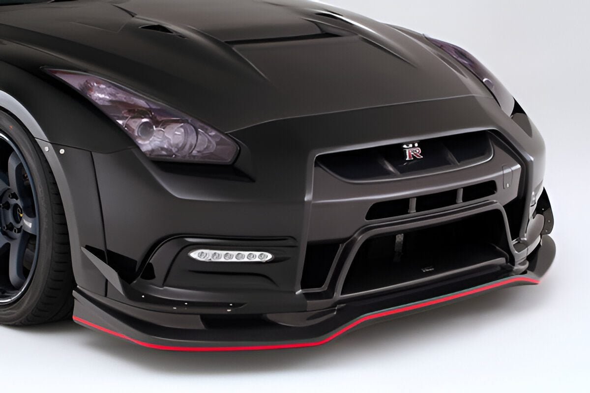 Varis ’14 Ver. Front Bumper and Front Lip for CBA-R35 / DBA-R35 Nissan GT-R [VANI-118/VANI-119]