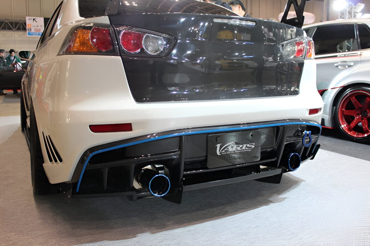 Varis Aero Rear Bumper for CZ4A Mitsubishi Lancer Evolution X [VAMI-204]