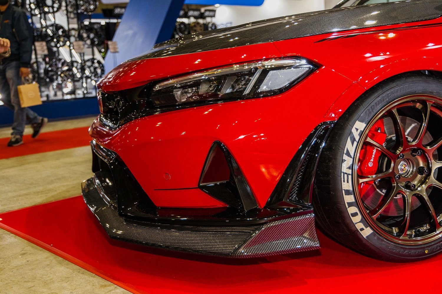 Varis Arising-II Front Bumper for FL5 Honda Civic Type R [VAHO-120]