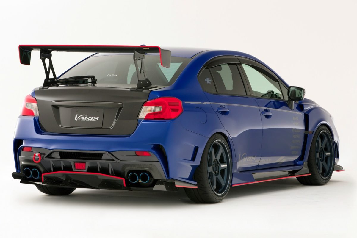Varis Arising II Rear Bumper for VA Subaru WRX / STI [VASU-209]