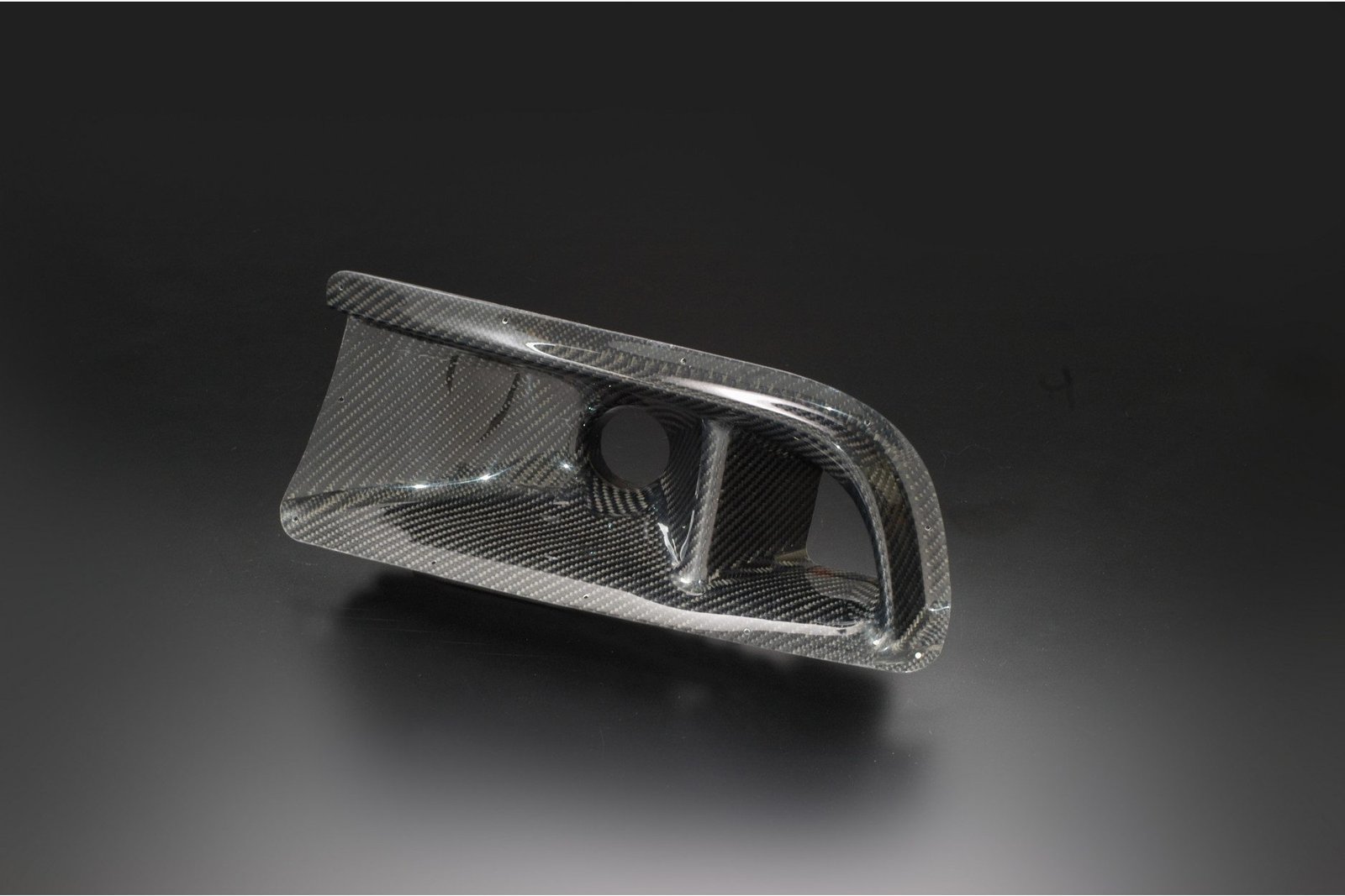 VARIS Carbon Air Cleaner Scoop for Normal Bumper for 2001-05 Mitsubishi Evo VII/VIII [CT9A] VAMI-049