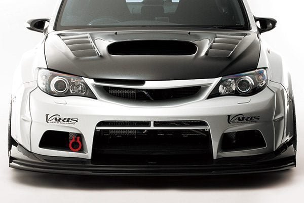 VARIS Carbon Widebody Front Bumper for 2007-14 Subaru WRX STi [GVB] VASU-114