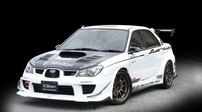VARIS FRP Front Bumper for 2000-07 Subaru WRX STi [GDB] VASU-059