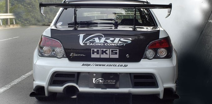 VARIS FRP Rear Bumper for 2002-04 Subaru WRX [GDB-C/D/E] VASU-035