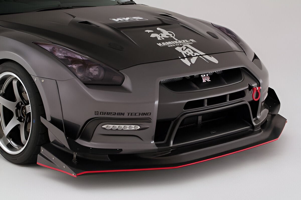 Varis KAMIKAZE-R Circuit Ver. Front Bumper and VSDC Diffuser for CBA-R35 / DBA-R35 Nissan GT-R 