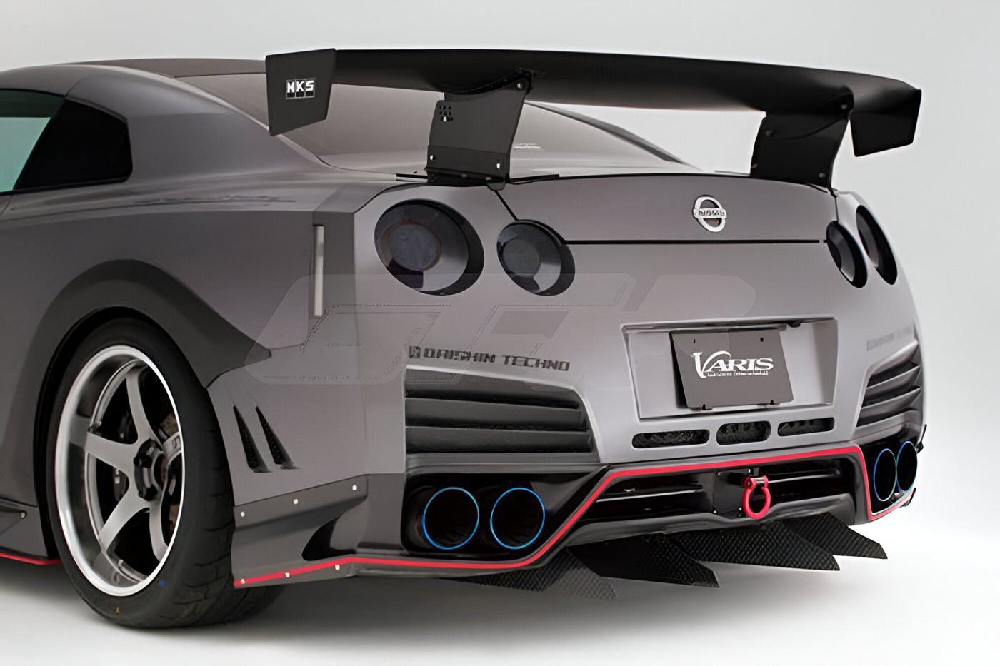 Varis KAMIKAZE-R Circuit Ver. Rear Bumper for CBA-R35 & DBA-R35 Nissan GT-R [VANI-112/VANI-113]