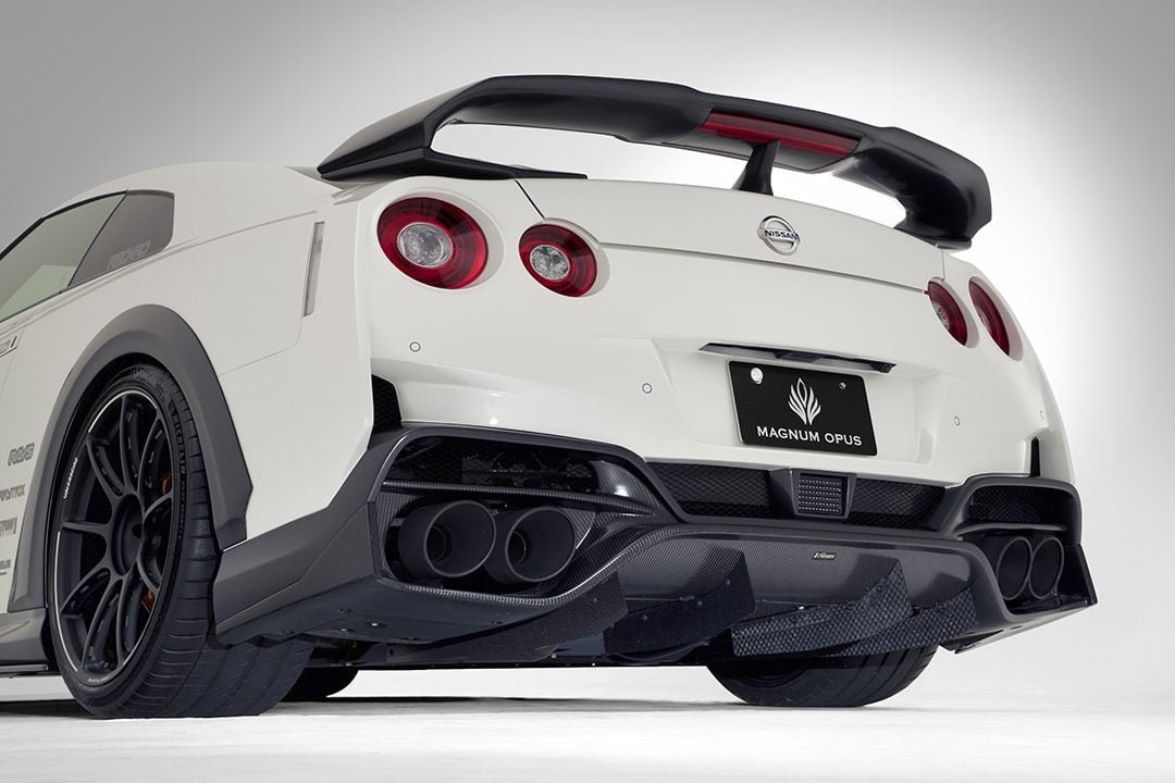 Varis Magnum Opus ’19 Rear Bumper Ver.2 for EBA-R35 Nissan GT-R [VANI-247C]