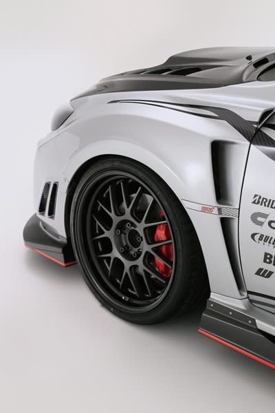 Varis Ultimate Wide Front Fender Set + Bumper Extension Cover for 2007-14 Subaru WRX STi [GRB/GVB] VASU-161