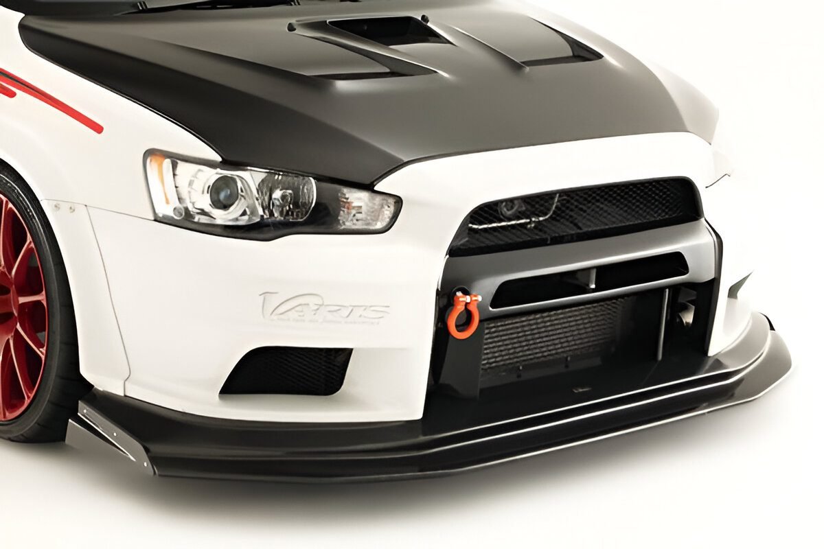 Varis Widebody Version 1 Front Bumper & VSDC Diffuser for CZ4A Mitsubishi Lancer Evolution X [VAMI-170]