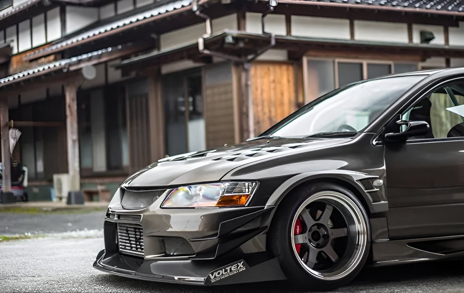 Voltex Front Bumper Conversion (street to circuit) for CT9x Mitsubishi Lancer Evolution VII / VIII / IX [EBCS-2]