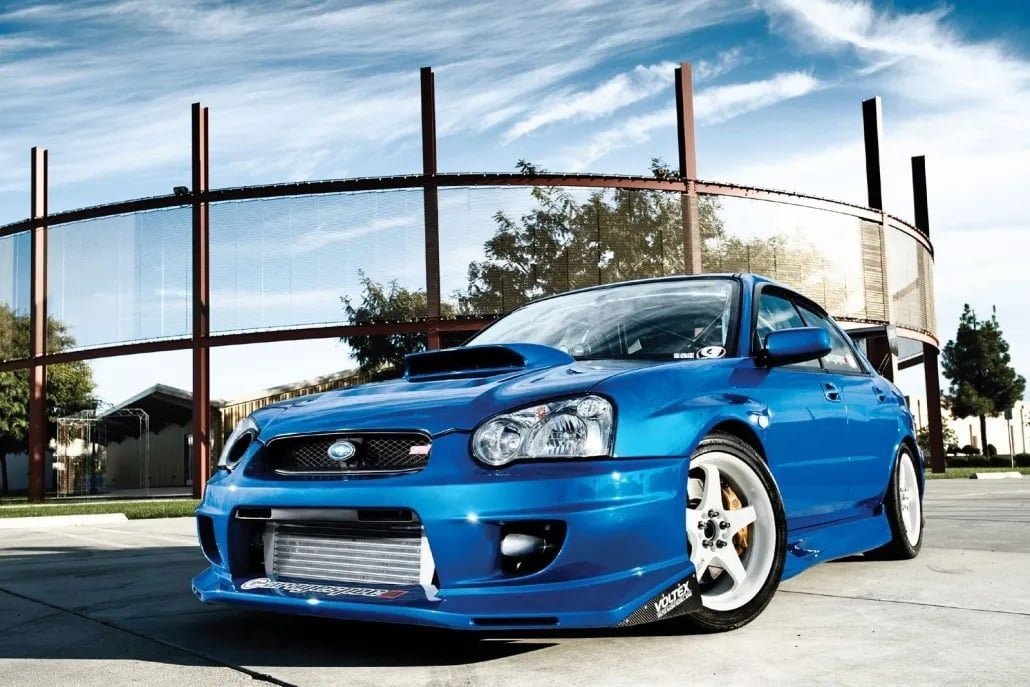 Voltex Front Bumper for GD Subaru Impreza WRX STi (blob-eye facelift) [IBE-1]