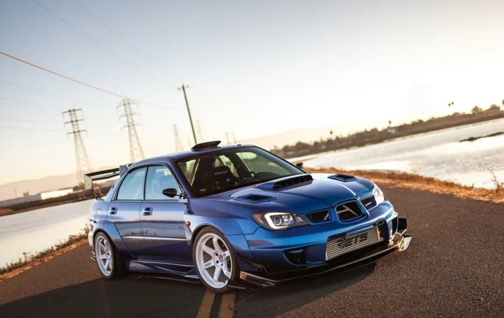 Voltex Front Bumper for GD Subaru Impreza WRX STi (hawk-eye facelift) [IBF-1]