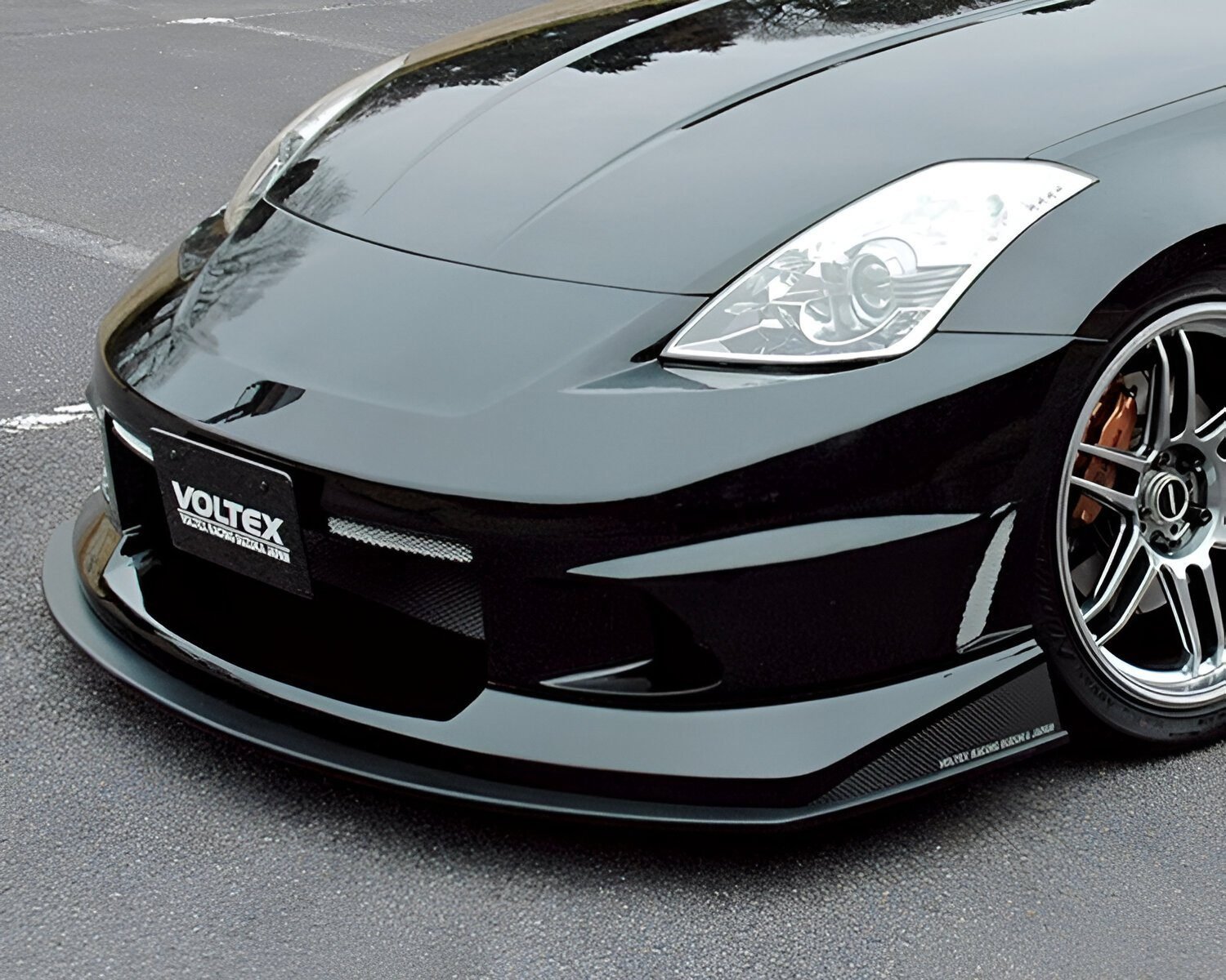 Voltex Front Bumper w/ Splitter for Z33 Nissan 350Z [Z3B-1]