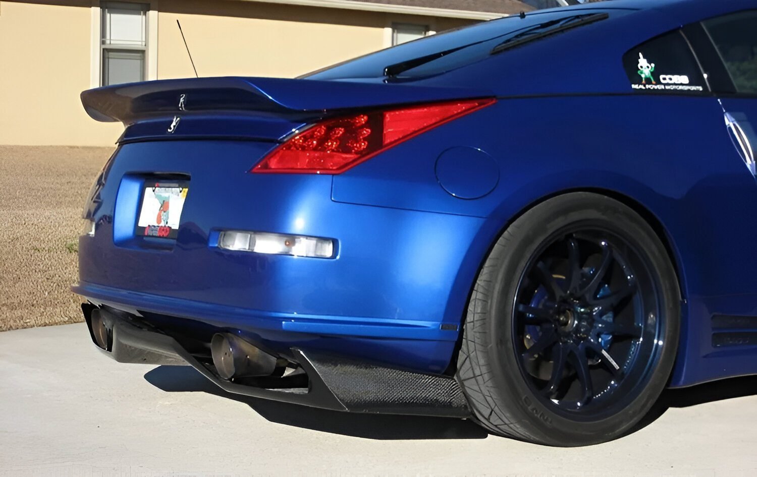 Voltex FRP & Carbon Rear Diffuser with Rear Bumper Spoiler for Z33 Nissan 350Z [Z3R-1/Z3R-2]