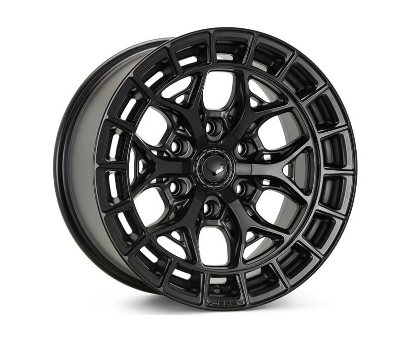 Vossen HFX Series HFX-1 Wheel in Satin Black – 18×9 +0 6-139.7 [HFX1-8G81]