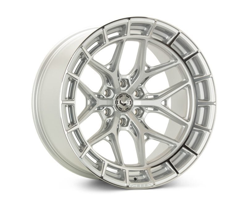Vossen HFX Series HFX-1 Wheel in Silver Polished – 17×9 +0 6-139.7 [HFX1-7G75]
