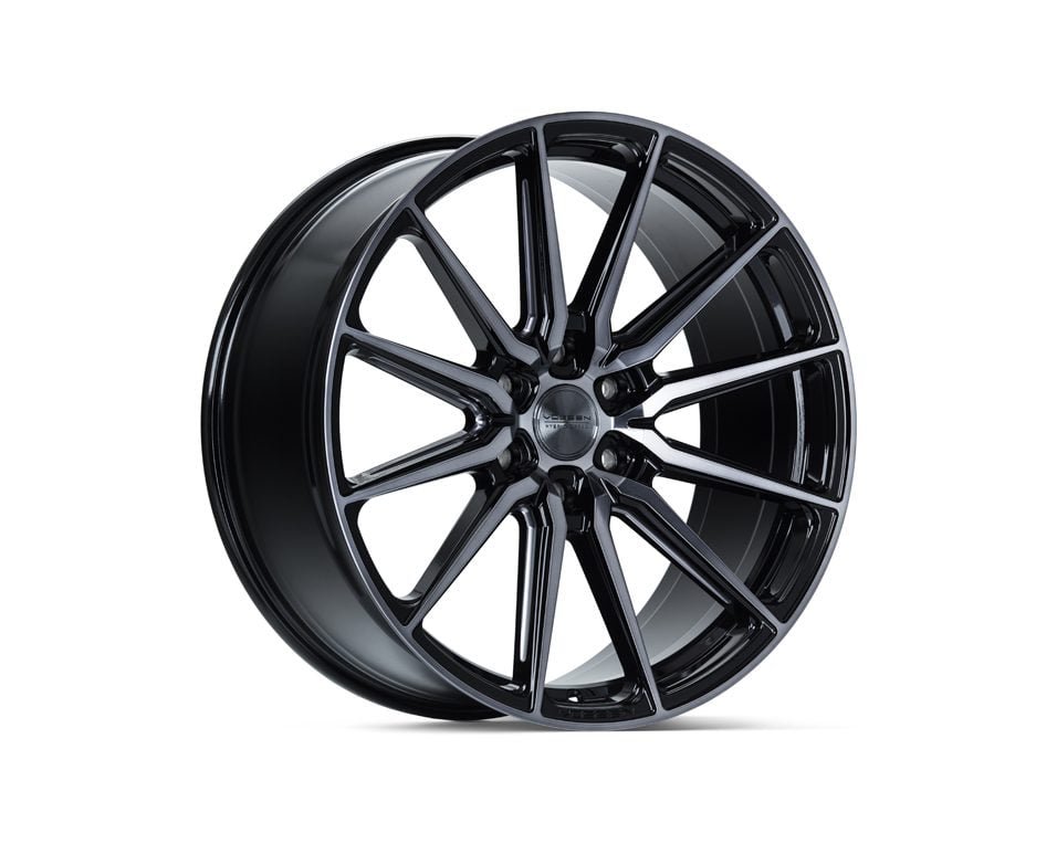 Vossen Hybrid Forged (6-lug) Series HF6-1 Wheel in Tinted Gloss Black – 24×10 +25 6-139.7 [HF61-4G42]