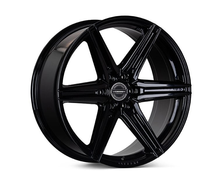 Vossen Hybrid Forged (6-lug) Series HF6-2 Wheel in Gloss Black – 22×9.5 +20 6-135 [HF62-2F26]