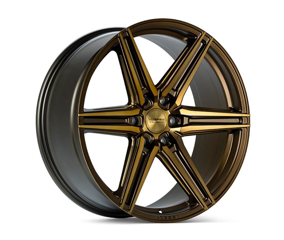 Vossen Hybrid Forged (6-lug) Series HF6-2 Wheel in Tinted Matte Bronze – 20×9.5 +15 6-135 [HF62-0F05]