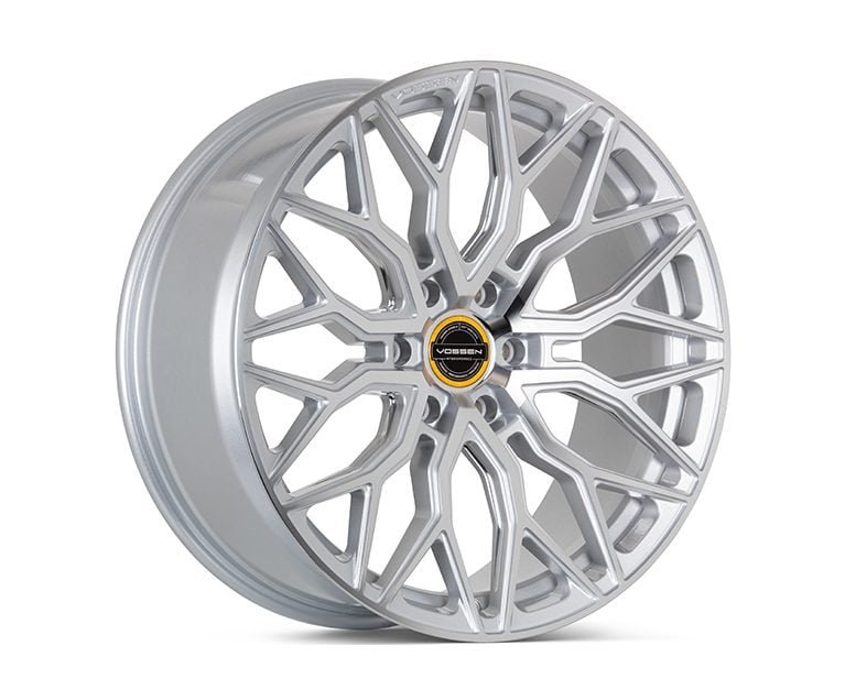 Vossen Hybrid Forged (6-lug) Series HF6-3 Wheel in Silver Polished – 24×10 +25 6-135 [HF63-4F40]