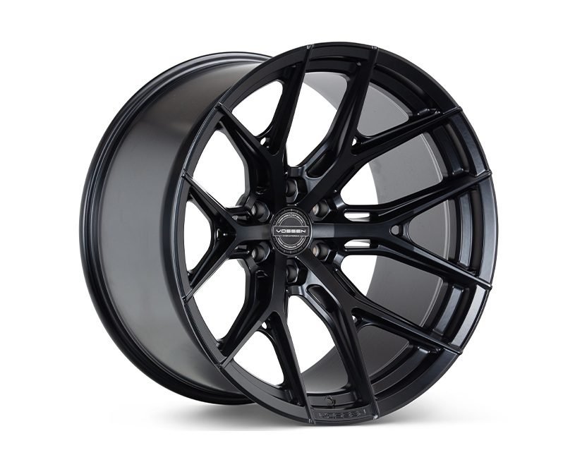 Vossen Hybrid Forged (6-lug) Series HF6-4 Wheel in Satin Black – 22×10 -18 6-135 [HF64-2F27]
