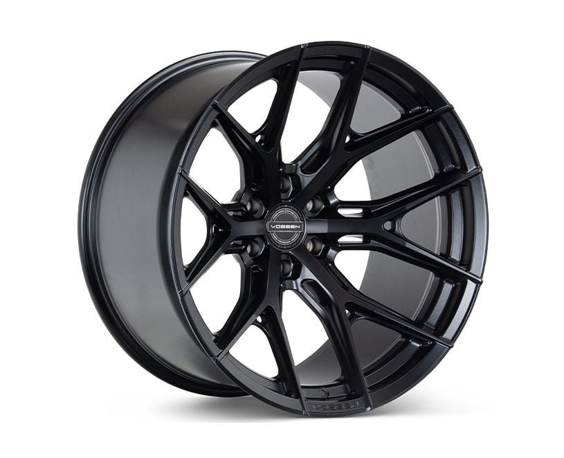 Vossen Hybrid Forged (6-lug) Series HF6-4 Wheel in Satin Black – 22×12 -44 6-135 [HF64-2F33]