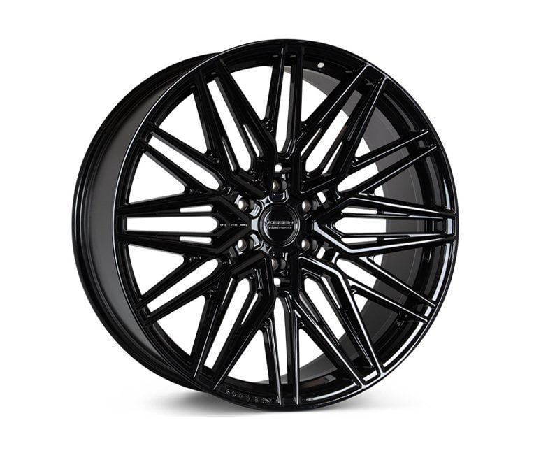 Vossen Hybrid Forged (6-lug) Series HF6-5 Wheel in Gloss Black – 20×9.5 +15 6-135 [HF65-0F05]