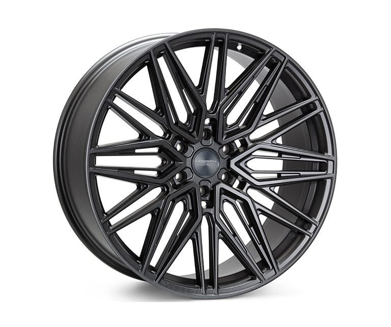 Vossen Hybrid Forged (6-lug) Series HF6-5 Wheel in Matte Gunmetal – 24×10 +25 6-135 [HF65-4F42]