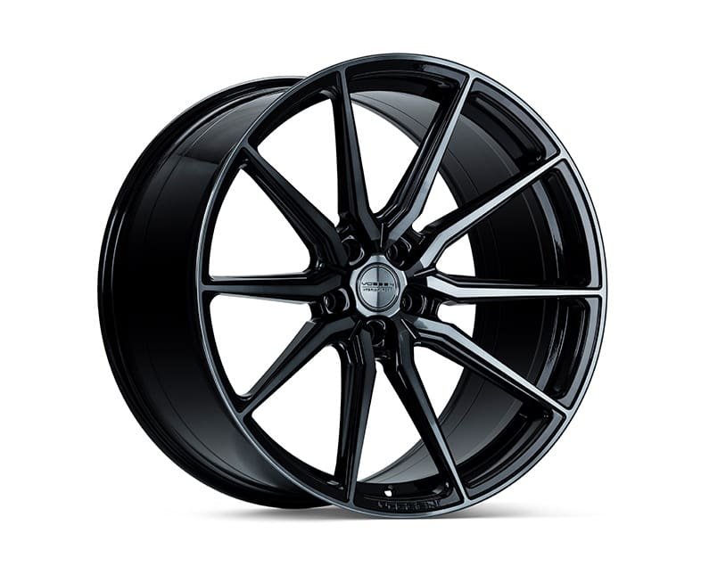 Vossen Hybrid Forged Series HF-3 Wheel in Double Tinted Gloss Black – 19×9.5 +35 5-112 [HF3-9M75]