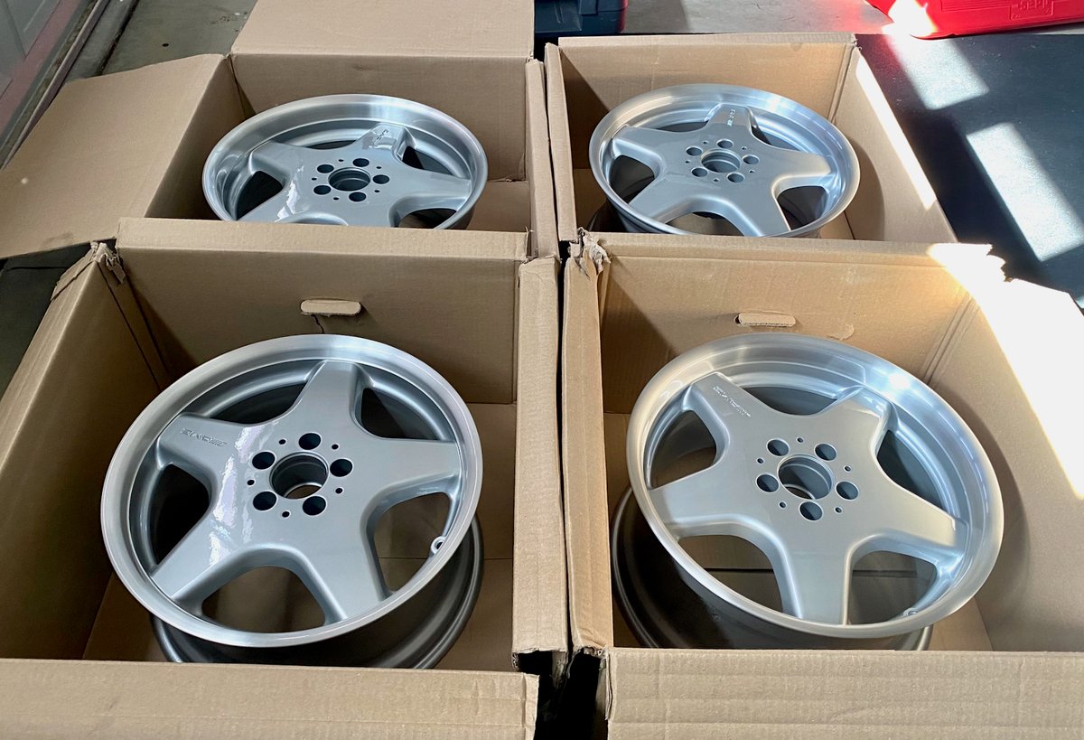 18″ AMG Monoblock Style I wheels for R129 SL-Class – Genuine Mercedes-Benz Parts