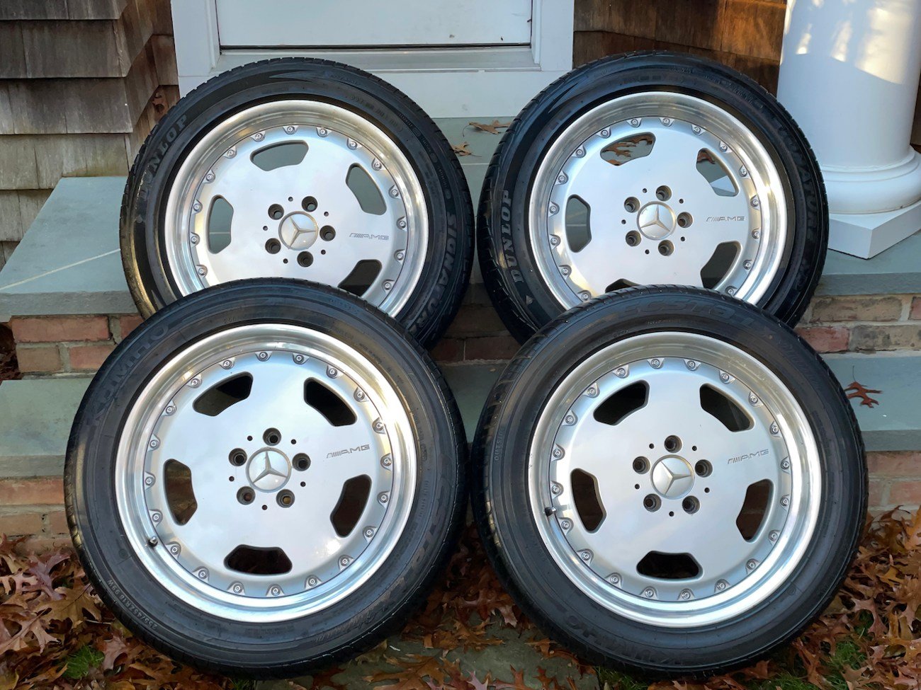 18″ Mercedes AMG Aero II Wheels & Tires – Genuine Mercedes-Benz Parts