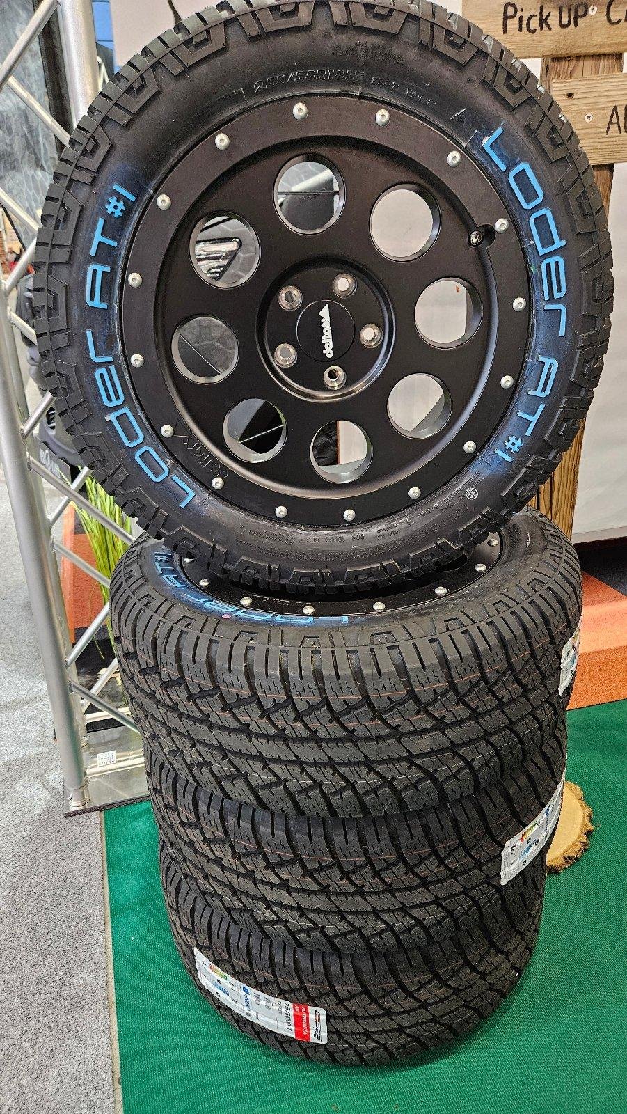 4 brand-new 18-inch complete all-terrain wheels – Genuine Mercedes-Benz Parts