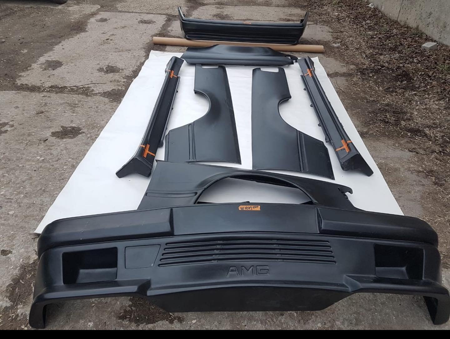 AMG C124 Coupe Widebody Kit – Genuine Mercedes-Benz Parts