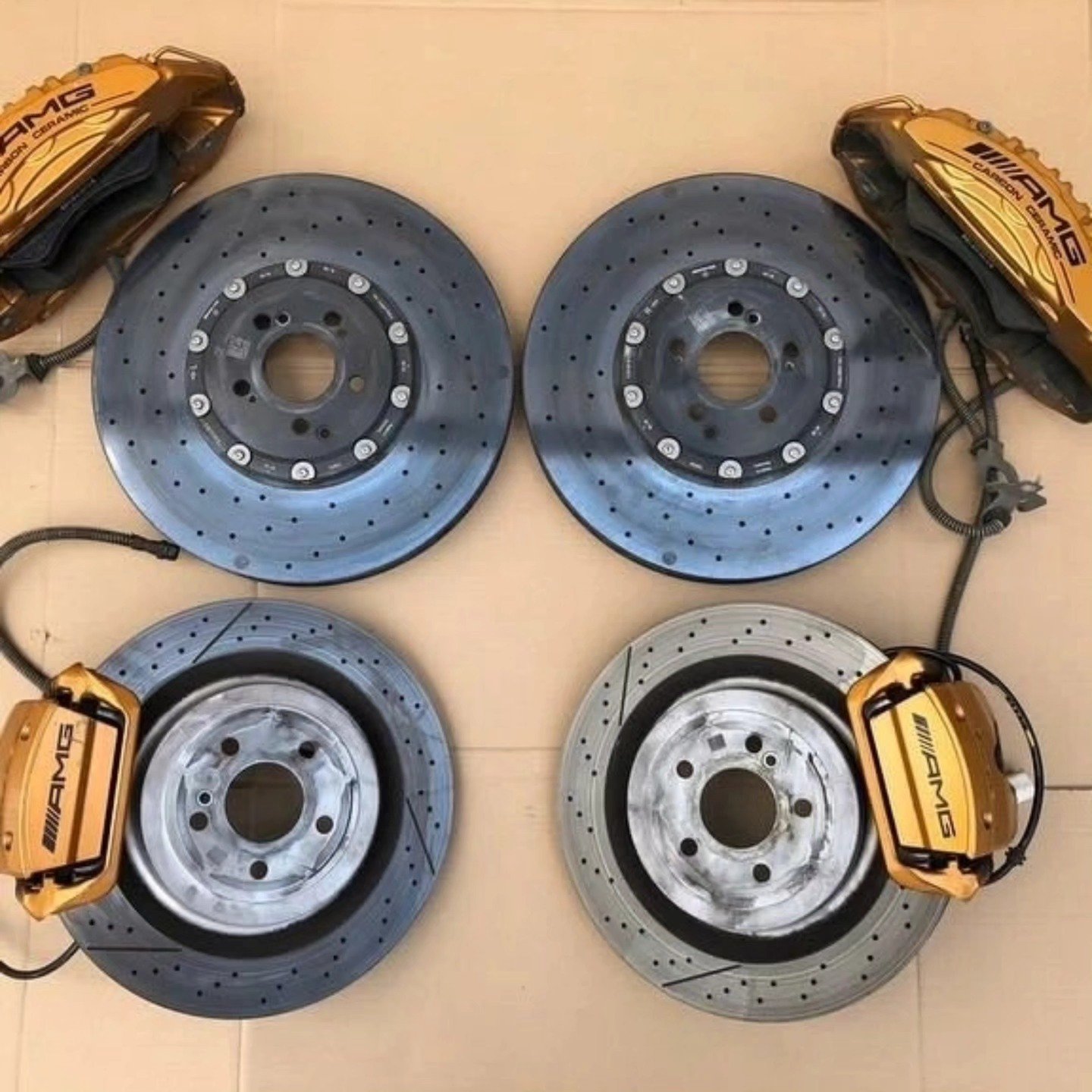 AMG Carbon Ceramic Brake Kit – Genuine Mercedes-Benz Parts